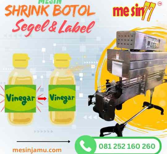 mesin shrink botol