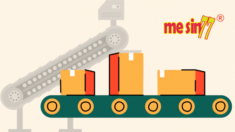 animasi mesin conveyor