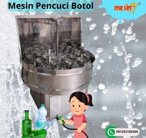 mesin pencuci botol