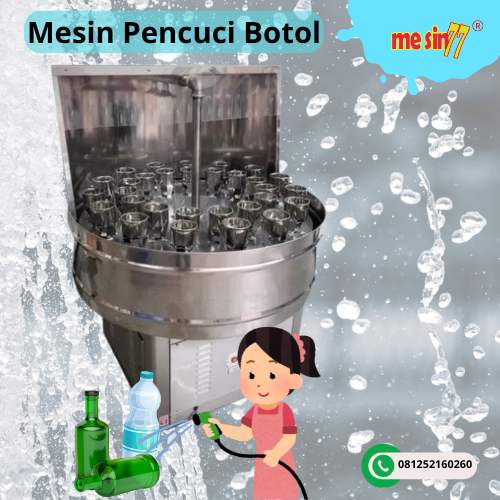 mesin pencuci botol
