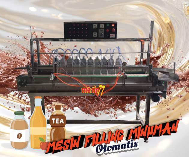 mesin filling minuman otomatis