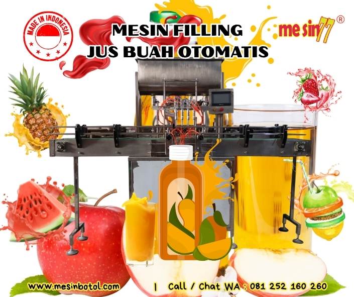 mesin filling jus buah