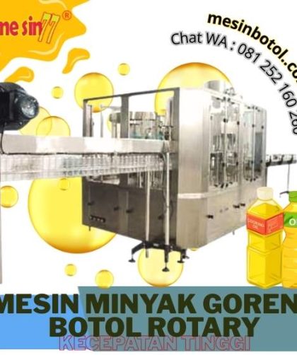 mesin minyak goreng botol
