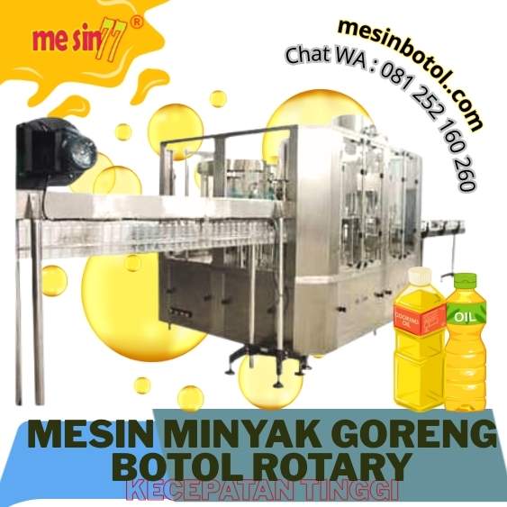 mesin minyak goreng botol
