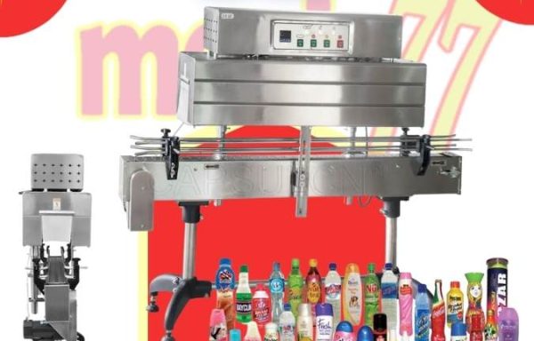 BSS-1538C Mesin Shrink Label Botol dengan Pemanas Infra Merah