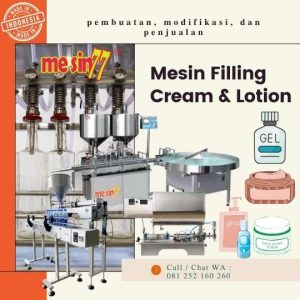 mesin filling cream lotion