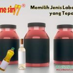 memilih jenis label