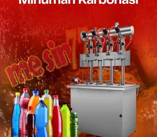 mesin pengisian minuman karbonasi