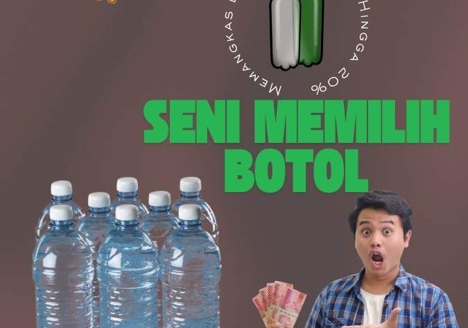 seni memilih botol