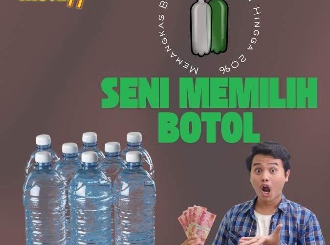 seni memilih botol