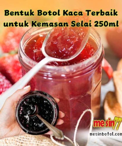botol kaca untuk kemasan selai
