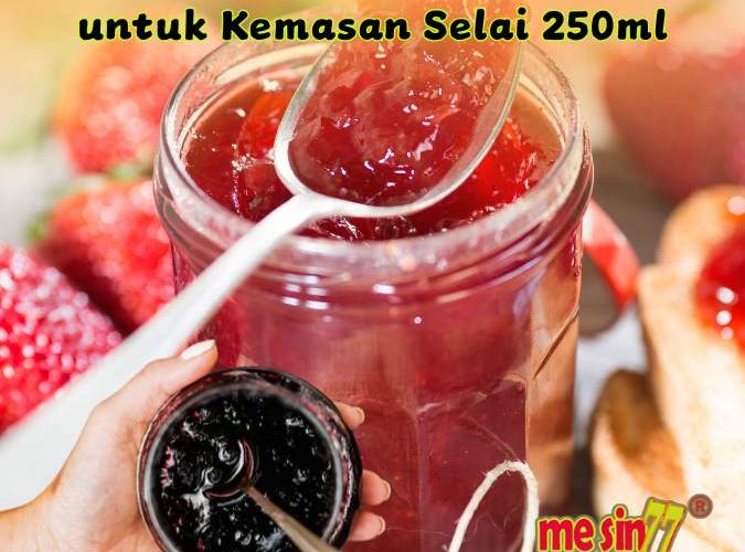 botol kaca untuk kemasan selai