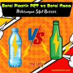botol plastik pet vs botol kaca