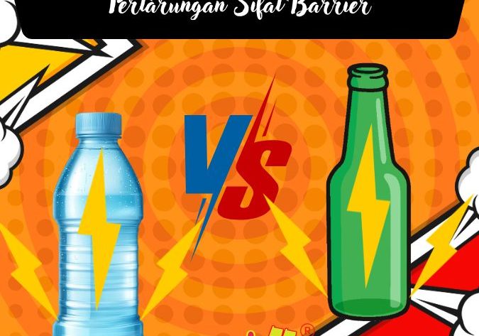 botol plastik pet vs botol kaca