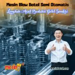 mesin blow botol semi otomatis