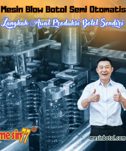 mesin blow botol semi otomatis