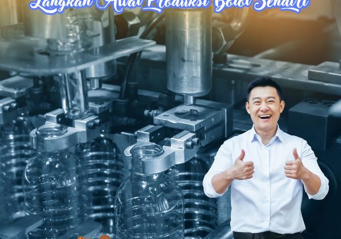 mesin blow botol semi otomatis