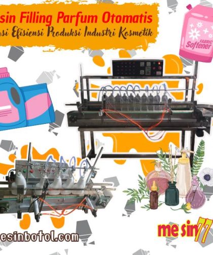 mesin filling parfum otomatis