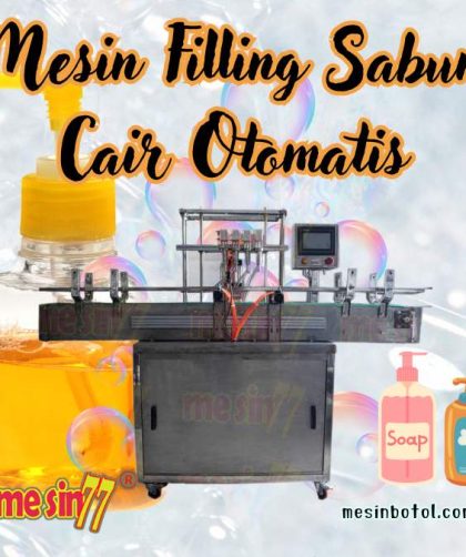mesin filling sabun cair otomatis