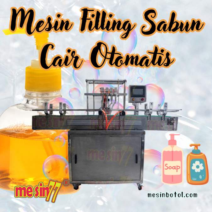 mesin filling sabun cair