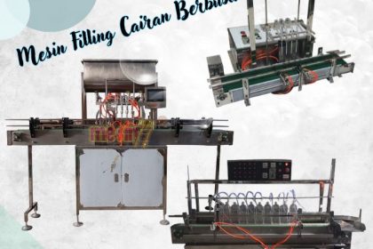 mesin filling cairan berbusa