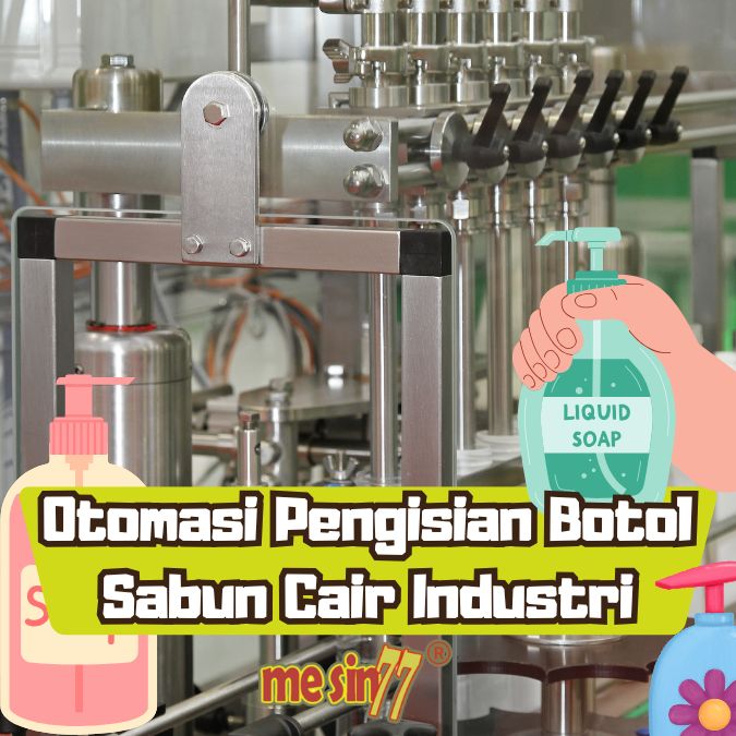 pengisian botol sabun cair