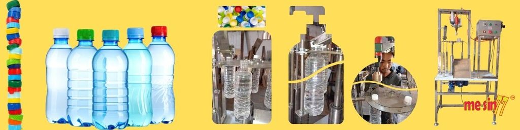 mesin penutup botol rotary