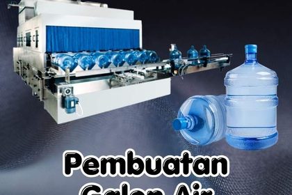 pembuatan galon air